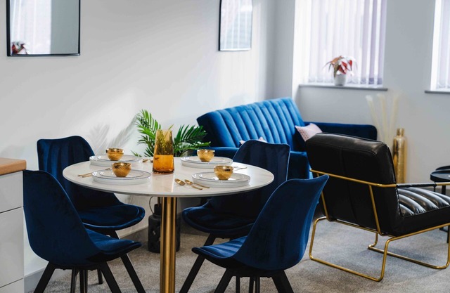 Luxus-Stadtblick-Apartment-Eigenes Badezimmer