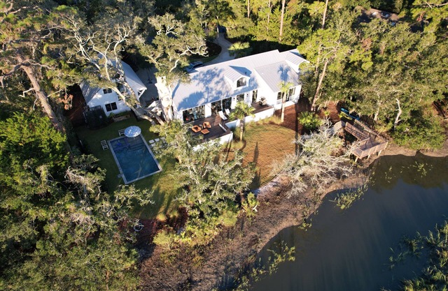 Stunning Marsh View Pool Retreat on St. Simons Island