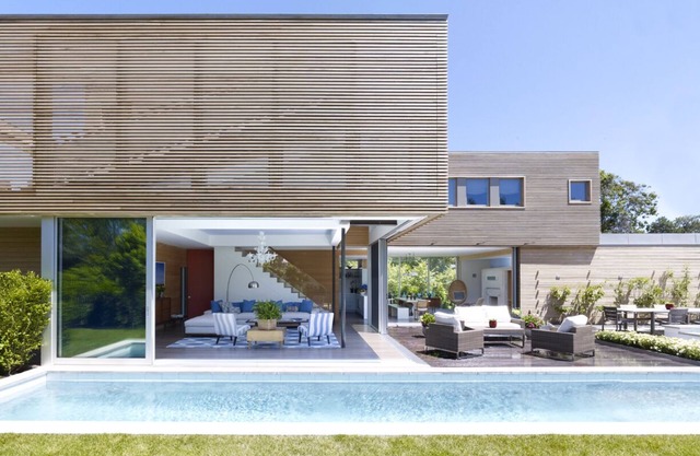 Atemberaubende moderne Strandhaus in den Hamptons