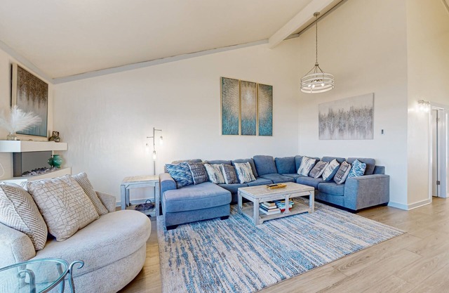 Stunning ocean-view home with W/D, sauna, tennis court, & patio - beach access