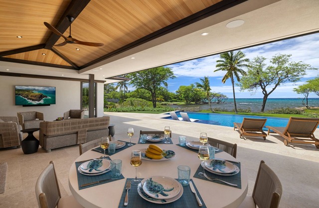 Stunning Puako Bay Hideaway - 4 bedrooms, 4.5 bathrooms, Sleeps 11