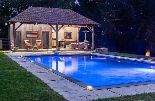 Stunning renovated horse farm with pool, hot tub, and 6 bedrooms.