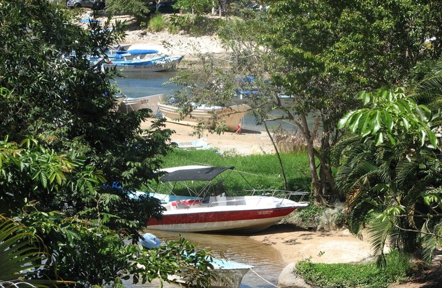 Atemberaubendes Flusstal, das die Bucht von Banderas berührt. Familienfreundlich.