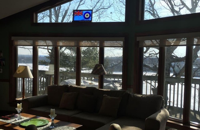 Atemberaubende, ruhige Rideau Lakes Waterfront 4 Season Vacation Haven Boot, Tennis,