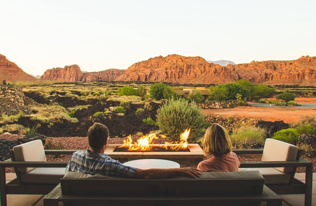 Stunning Snow Canyon Views from this Private Location in High End Community