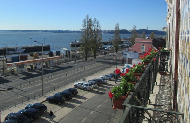 Atemberaubende Aussicht auf den Tejo