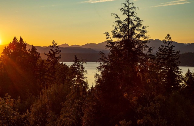 Stunning Views from this Modern Hood Canal Retreat