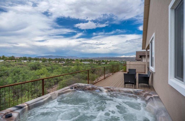 Stunning Views + Hot Tub + Location! 3 bed/3 bath