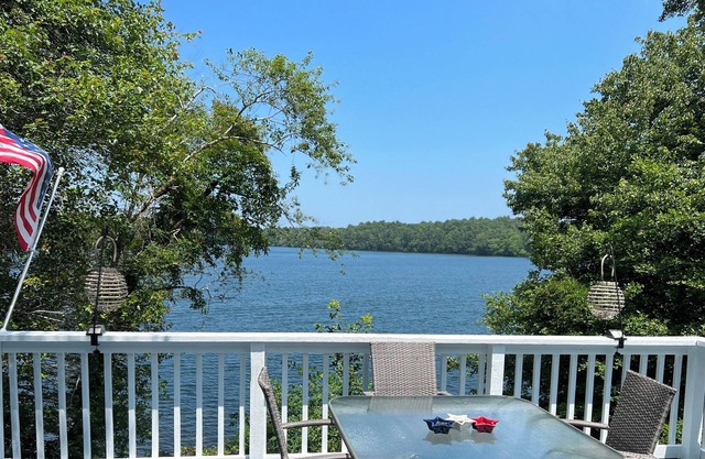 Stunning Water view, family sized at 10 minutes from downtown Plymouth MA