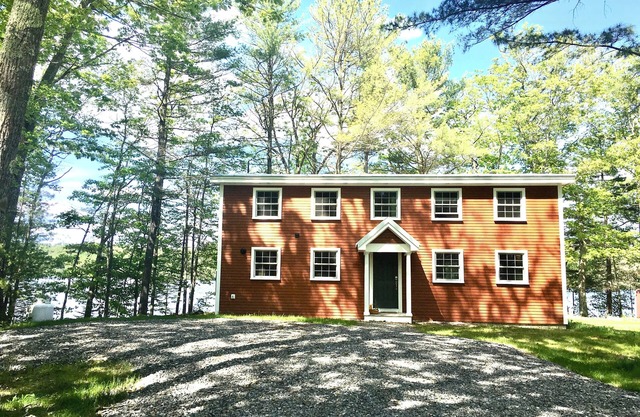 STUNNING WATERFRONT HOME ON PITCHER POND - LINCOLNVILLE. 3 bedrooms, 3 baths!