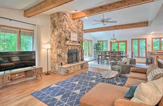 NEW! Stunning Waterfront Home w/ Private Swim Dock