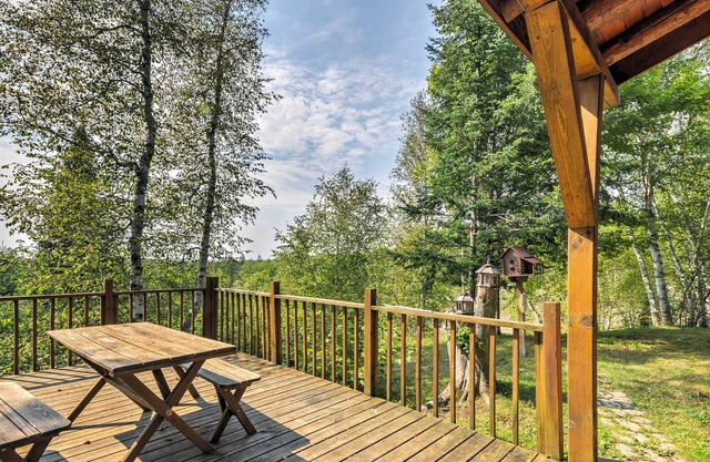 Stutts Creek Retreat - Hütte am Fluss mit Feuerstelle
