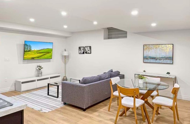 Stylish 2-BR Basement Suite with Private Entrance