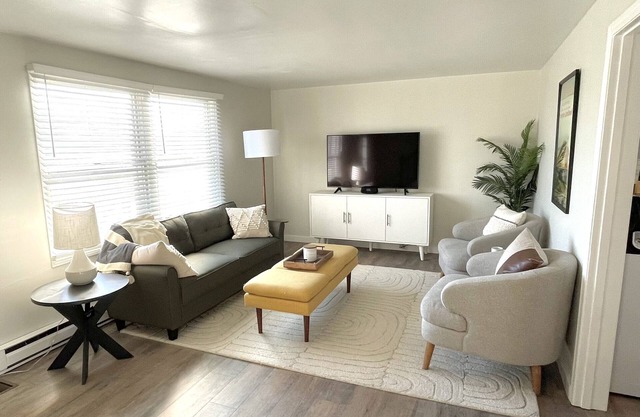 Stylish 3 BR house. Downtown Carbondale with fenced in yard.