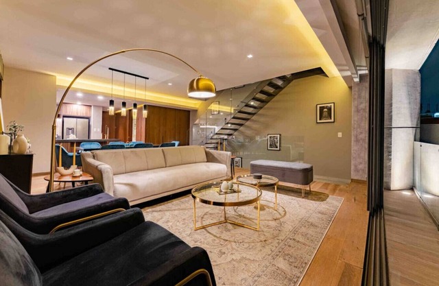 Stylish 3-Level Penthouse with Private Rooftop