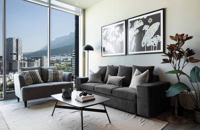 Stylish Apartment with Mountain view, Pool & Gym