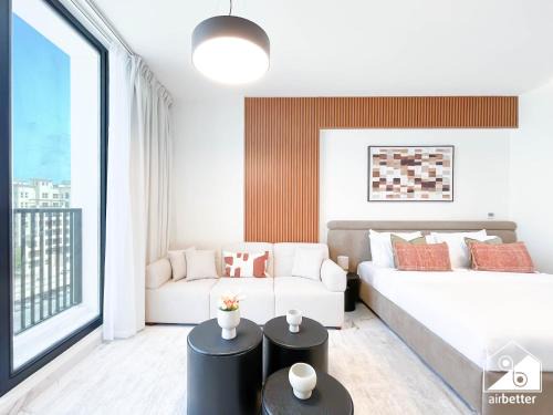 Stylish RAK Studio l Balcony, Pool & Fitness