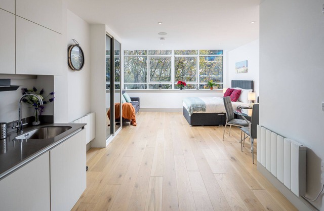 Stylish studio flat in London