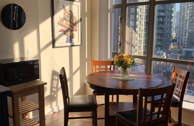 Stylish Top Floor 1-bedroom in Downtown Vancouver