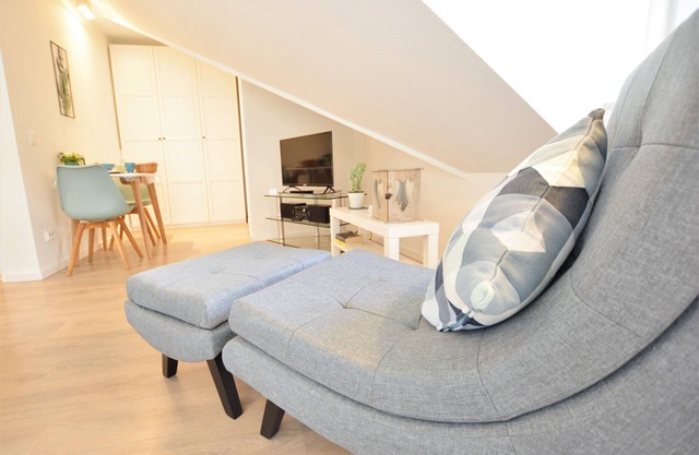 Stilvoll renoviertes 1-Zimmer-Appartement - Balkon, WLAN, TV, Kurgebiet
