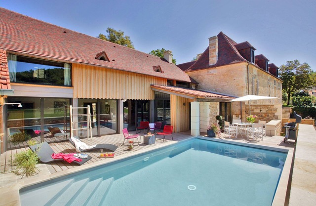 Sublime Meisterhaus - ruhige 5 * Label privaten beheizten Pool, 6 Personen