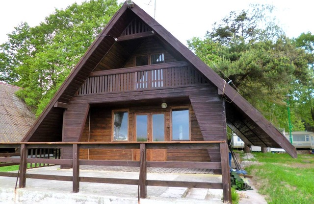 Ferienhaus in Łazy am Jamno-See