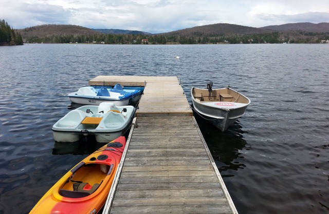 Summer Promo Waterfront Cabin Spa trails boat fish