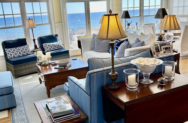 Summer Rental. Beachfront family home on Long Island Sound.