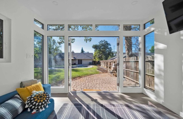 Relax & Reconnect at This Peaceful Poolside Sierra Retreat