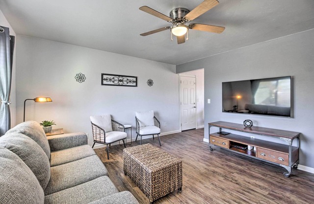 Sun-Dappled Tucson Home w/ Patio & Grill!