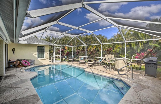 Sun-Soaked Cape Coral Getaway with Heated Pool