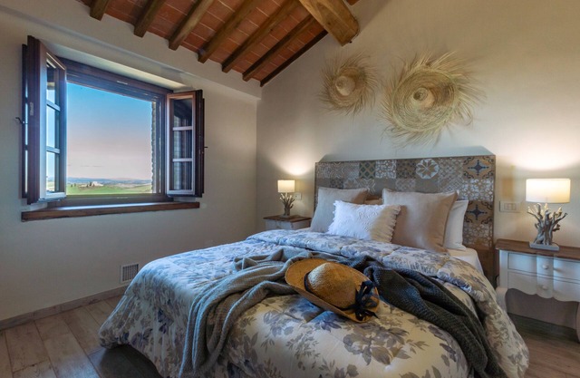 "Sonnenblume" Wohnung mit Blick auf Siena