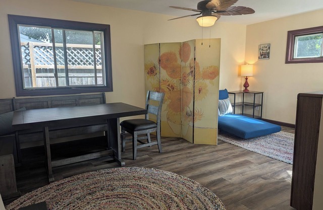 Sunflower House by the River