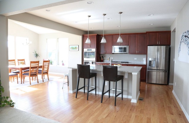 Sunlit Home with Spacious Kitchen
