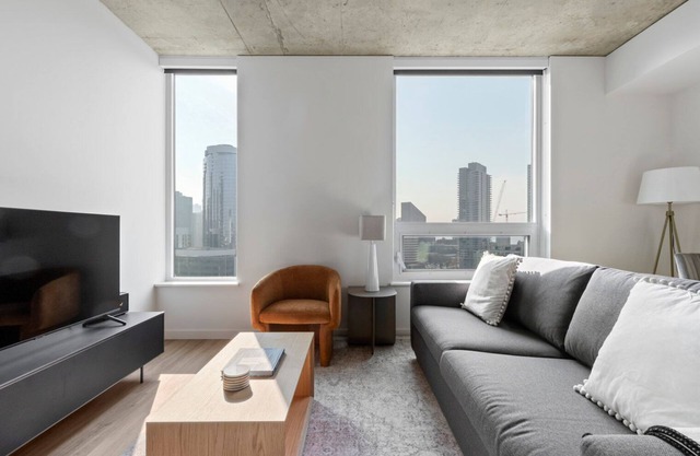 Sunlit South Lake Union 1BR w/ W/D & Roof, nr Lake Union, by Blueground