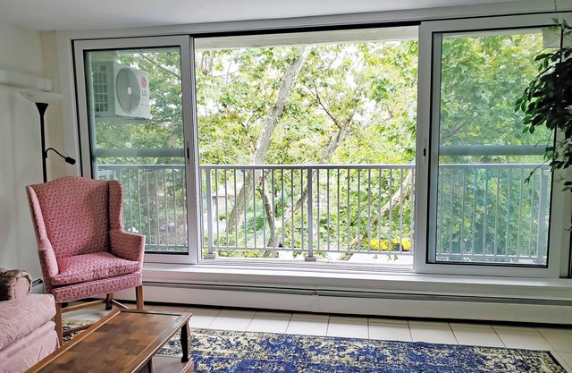 Sunny 1-bedroom apartment in Bayside, close to restaurants, shops, and train.