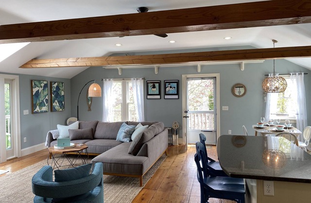 Sunny Updated Chatham Village 2 Bedroom Condo W/ Large Private Deck
