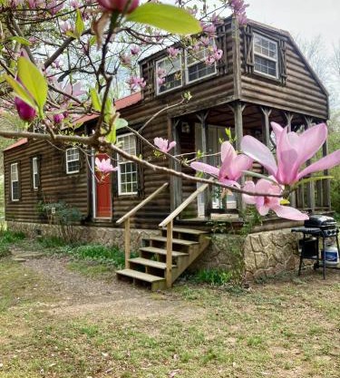 Sunnybrook Cabin, wooded, private with stream, near ATV trails