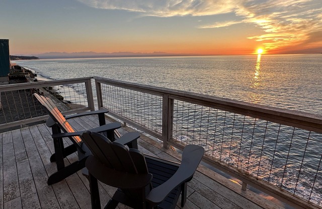 5⭐ Sunset Beach Haven - "Es ist wie auf einem Boot leben" - Ernsthaft am Wasser!