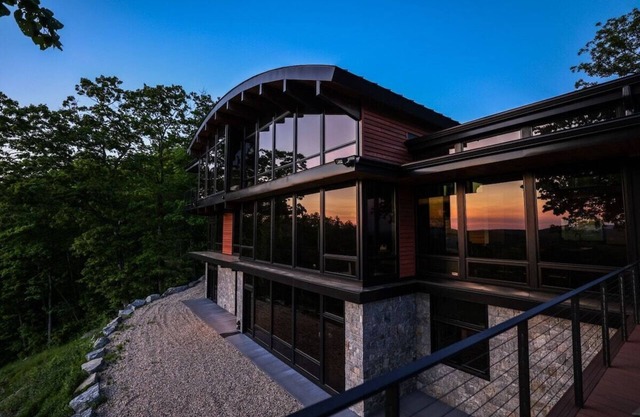 Sunset Falls: A Berkshire Mountain Luxury Retreat