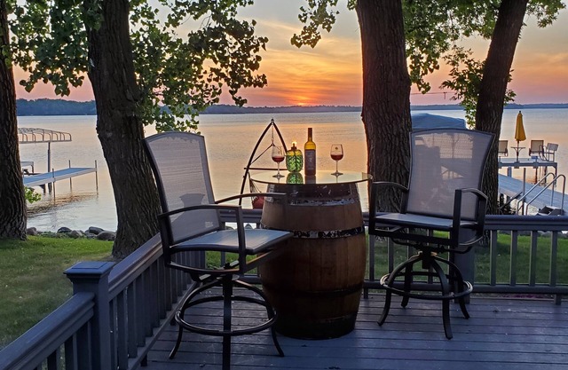 Sunset Paradise, Lake Ida Horizon License #2014
