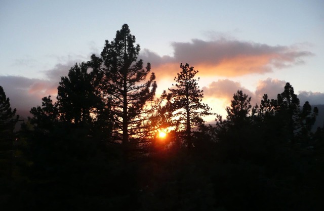Blick auf den Sonnenuntergang im Pine Mountain Club ~ Hund OK ~ Specials!