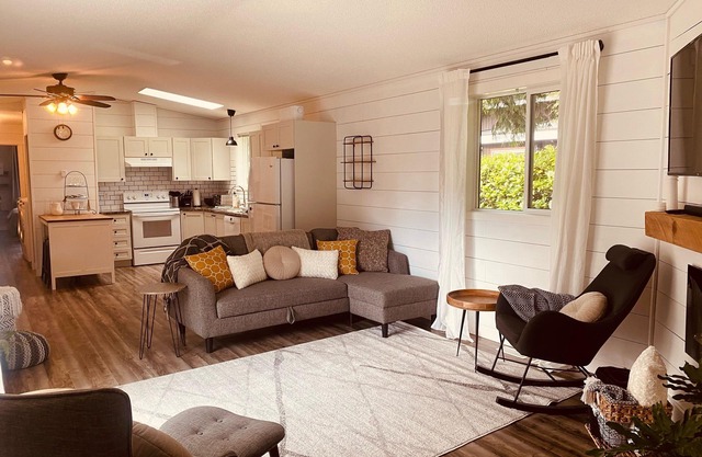 Sunshine Coast Summer Rental | boho farmhouse | beaches, hiking, biking trails