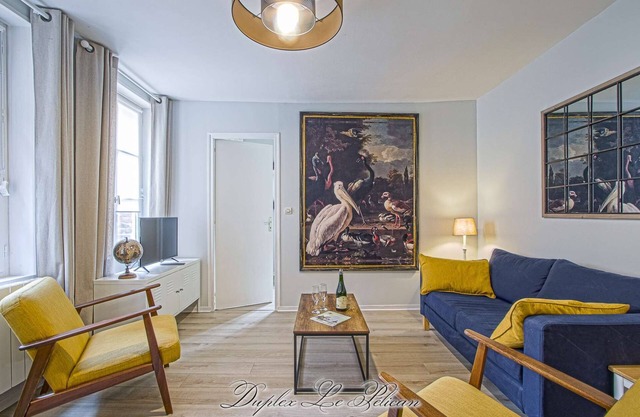 Super calm cosy & cute 2 bdr at the heart of Old Honfleur- Duplex Le Pélican ★★★★