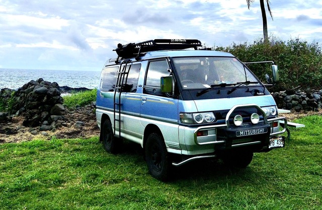 Super cool JDM Mitsubishi Delica Camper Van “Dee-Zel”Van life, Best Van on Maui