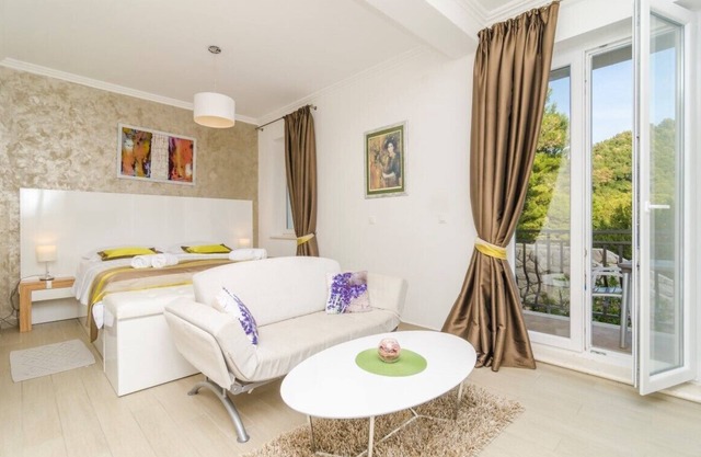 Superior-Studio, Balkon, Meerblick – GARTENGEHEIMNIS