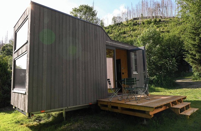 Nachhaltig & klimaneutral übernachten im Green Tiny House Nature im Harz