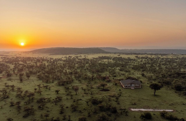 Sustainable safari home in the middle of the Maasai Mara