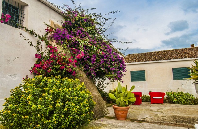 Süße Wohnung in der sizilianischen Landschaft, in der Nähe von Corleone und Palermo