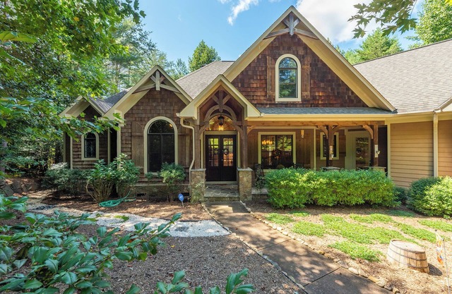 Sweet Spot on Lake James | Luxury Home with Fire Pit & Game Room!